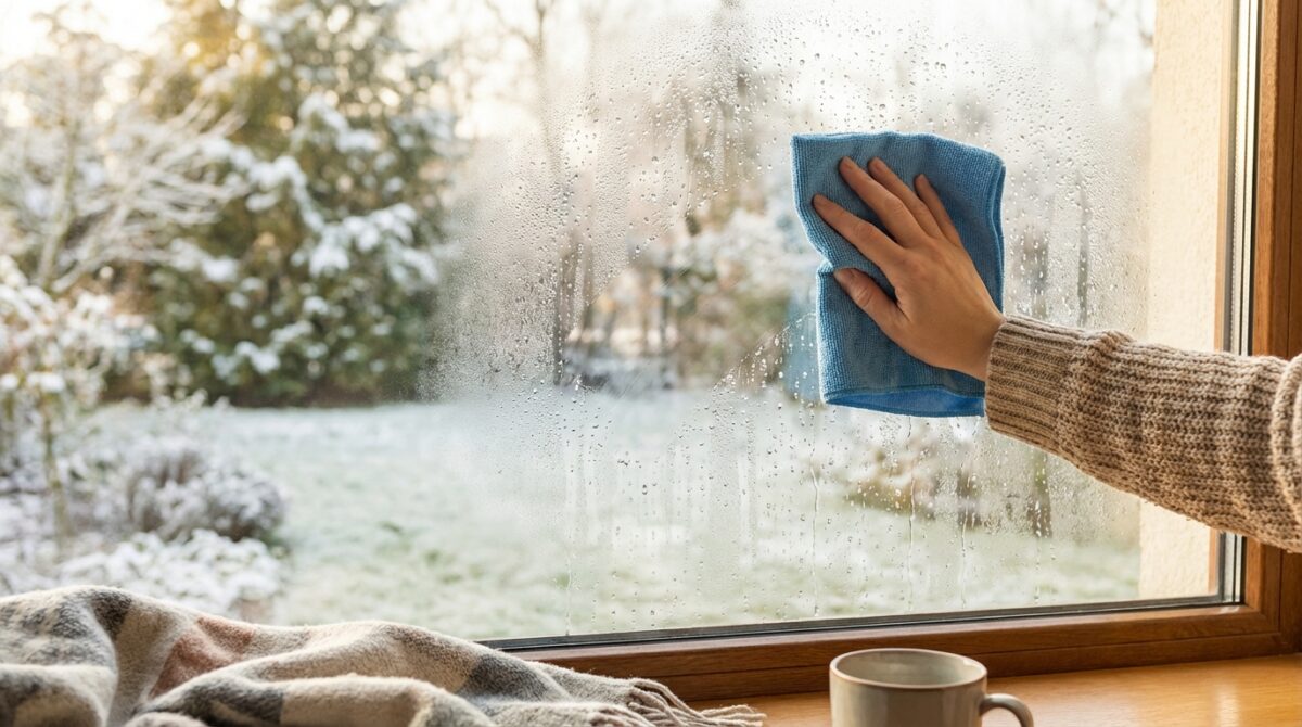 appannamento sui vetri in inverno: scoprite come questa comune abitudine mattutina peggiora la situazione e il semplice cambiamento che può asciugare e migliorare il comfort del vostro alloggio.