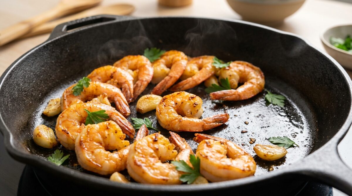 scopri il trucco del "c" e dell'"o" per riconoscere facilmente quando i tuoi gamberetti sono cotti alla perfezione e pronti da gustare.