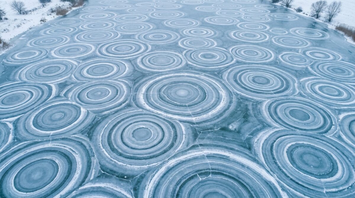 scopri il fenomeno meteorologico unico: centinaia di figure geometriche misteriose apparse sul ghiaccio in ungheria, un evento straordinario che affascina esperti e appassionati.