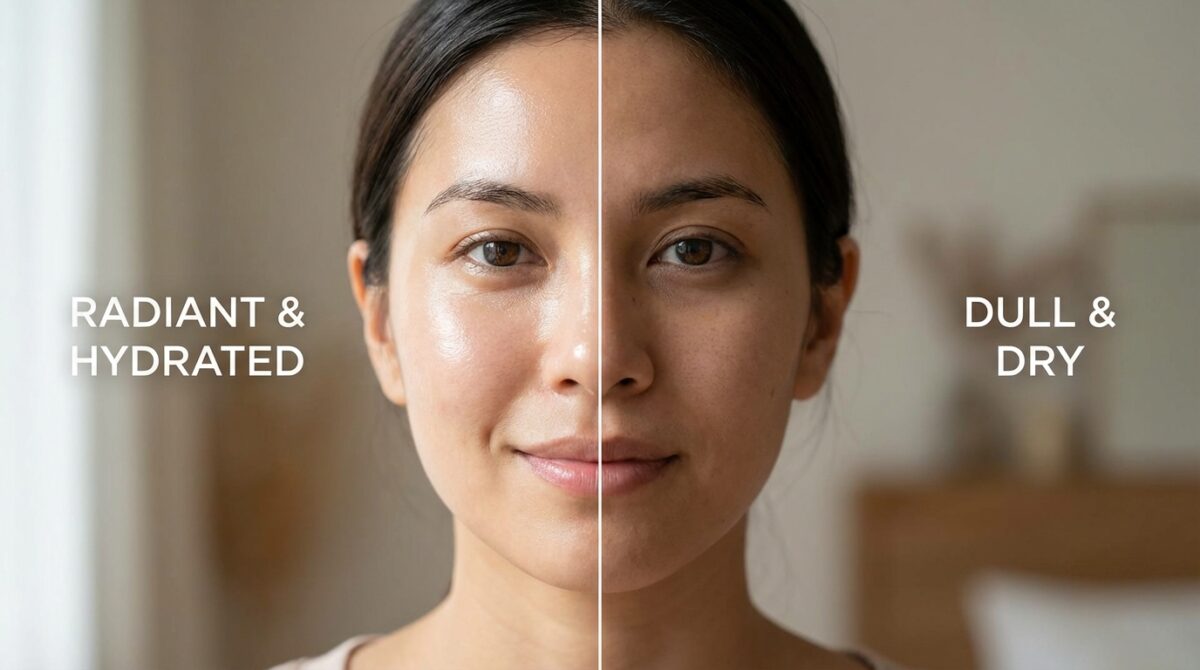 ho testato una crema per 2 settimane applicandola solo su metà del viso: scopri la sorprendente differenza nei risultati e i benefici visibili sulla pelle.