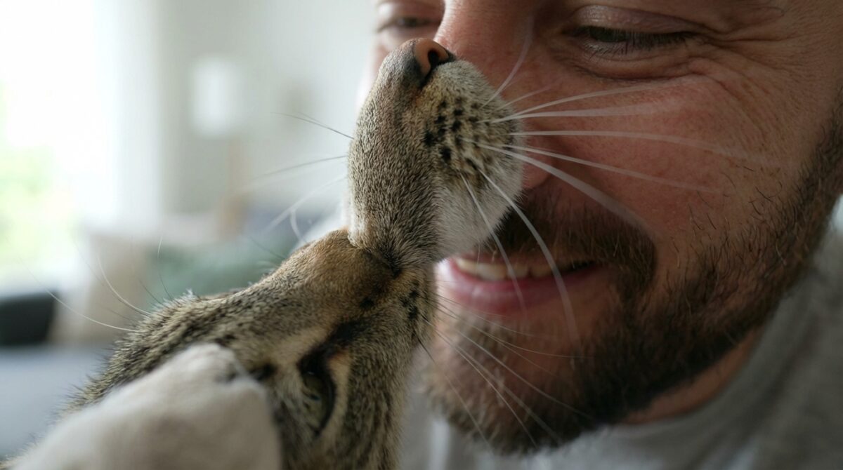 scopri il linguaggio segreto dei gatti e perché annusano il nostro alito: un comportamento affascinante che rivela il loro modo di comunicare e conoscere il mondo intorno a loro.