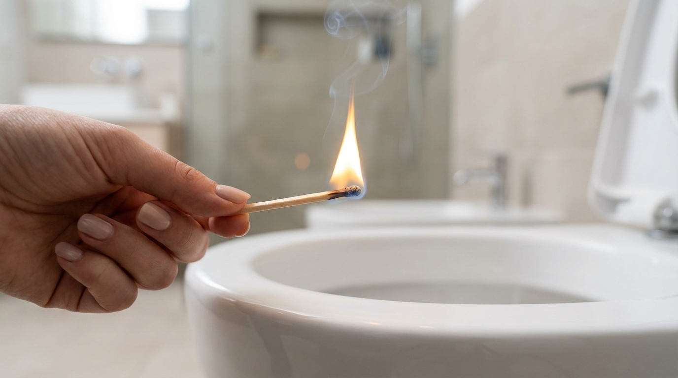 scoprite come mettere una scatola di fiammiferi dietro il water può aiutarvi a risolvere rapidamente un problema fastidioso in modo semplice ed efficace.