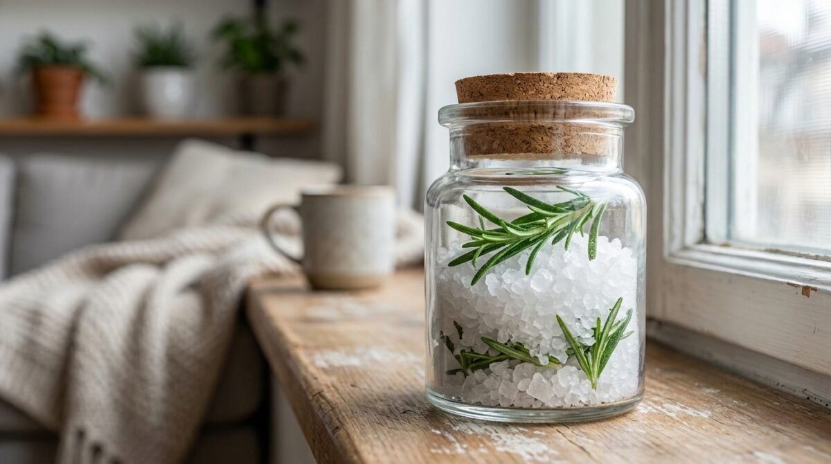 scopri il trucco naturale con il rosmarino che elimina la necessità del deodorante e trasforma completamente l'atmosfera della tua casa.