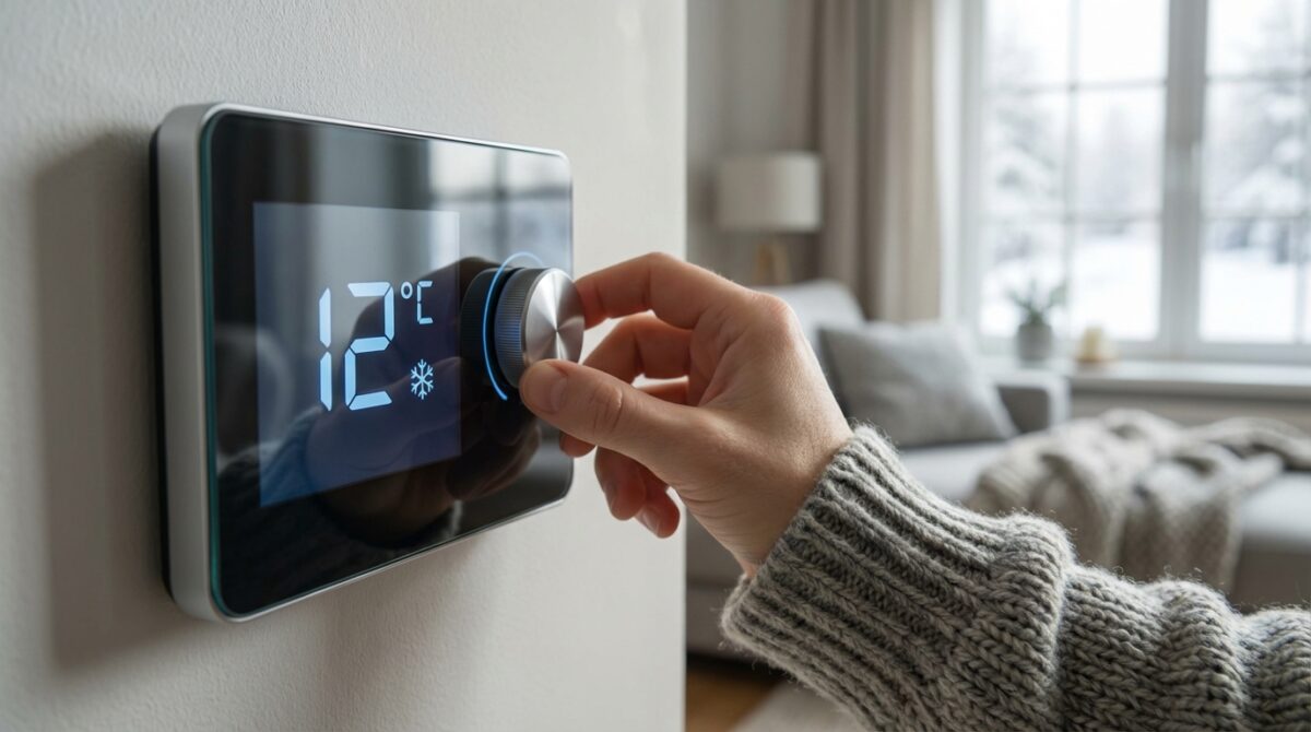 scoprite perché spegnere il riscaldamento quando uscite può causare sprechi e danni alla vostra casa durante l'inverno freddo, e come evitarlo per risparmiare energia e denaro.