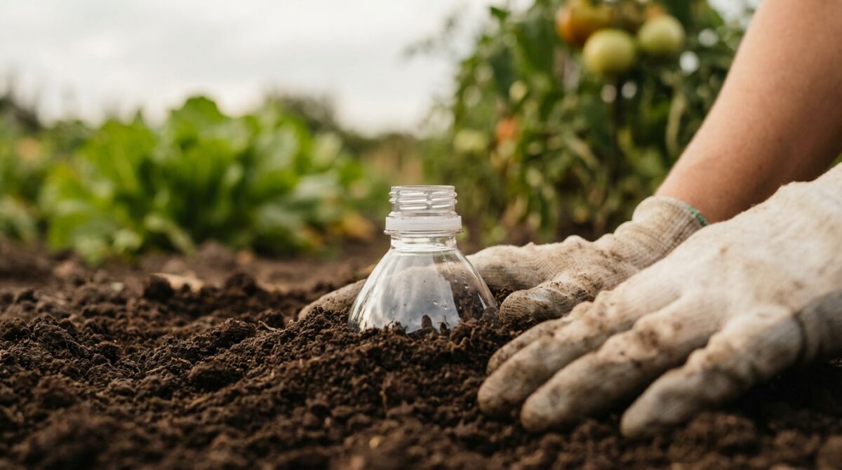 scopri il segreto di un giardiniere su come le bottiglie di plastica aiutano a tenere lontani i ratti dal tuo giardino in modo naturale ed efficace.