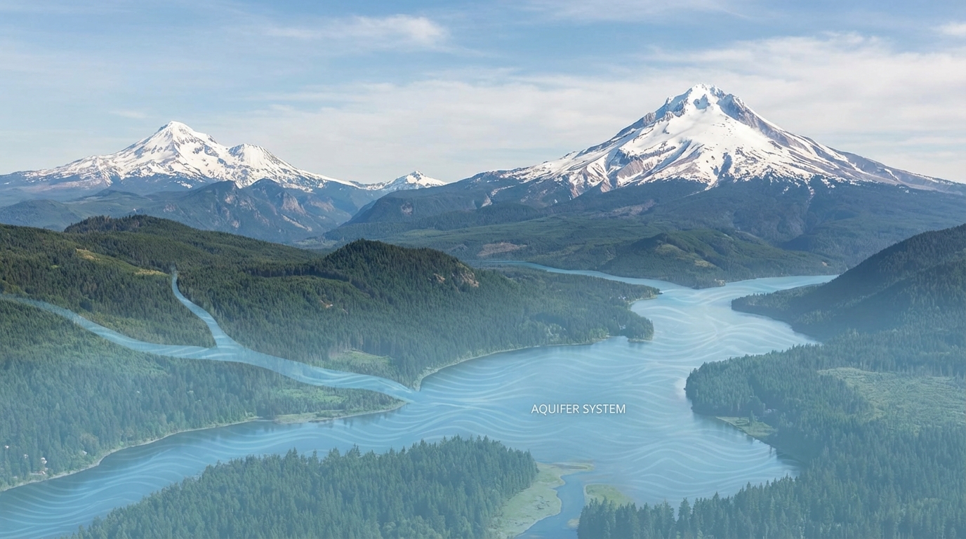 scopri il sorprendente lago grande come il léman nascosto all'interno di una catena di vulcani nell'oregon, un incredibile tesoro naturale tutto da esplorare.
