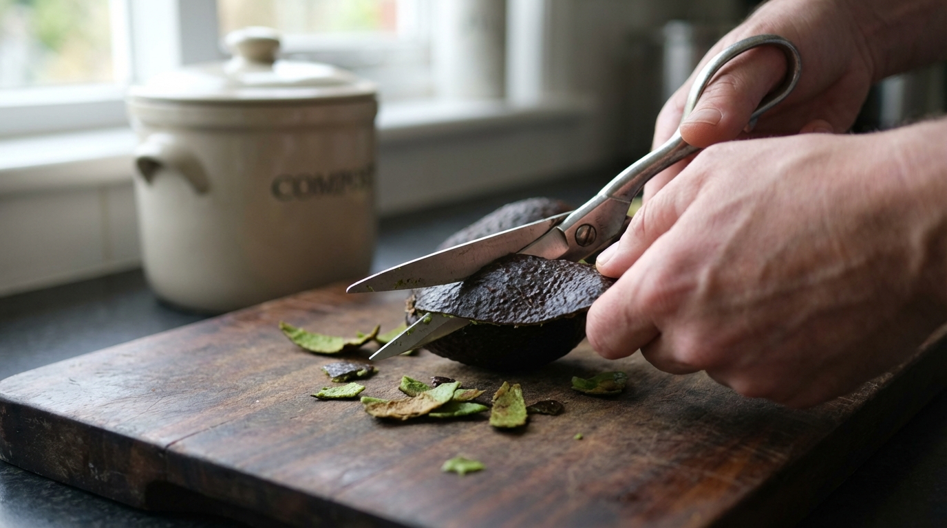 scoprite perché mettere le bucce di avocado nel compost può essere una cattiva idea e quali sono le eccezioni da considerare per un compostaggio efficace.